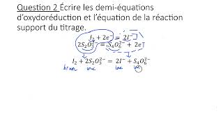 titrage colorimétrique  dosage du diiode dans un antiseptique [upl. by Enimzaj]