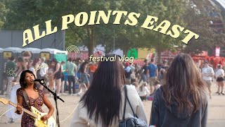 ALL POINTS EAST  festival vlog brief day summary [upl. by Anaujd]