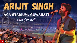 Arijit Singh Live Concert  ACA Stadium Barsapara Guwahati [upl. by Rosalinde]