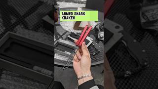 Armed Shark Kraken 🔴  Spiral amp Speed Channel in Action Shorts flipping balisong balisongknives [upl. by Onateag993]