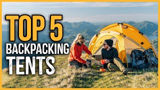 Best Backpacking Tents 2024  Top 5 Best Ultralight Backpacking Tents [upl. by Aridni]