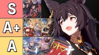 This game is ALMOST Balanced  Granblue Fantasy Versus Rising Tier List [upl. by Aznerol]