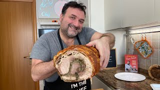 Come fare la Porchetta in Casa Tronchetto di Porchetta dello Cheffo Barbato [upl. by Orji344]