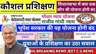 भूपेश सरकार की यह योजना होगी बंद युवाओं के प्रशिक्षण को लेकर विधानसभा में उठा सवाल [upl. by Stephie]