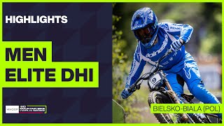 BielskoBiala  Men Elite DHI Highlights  2024 WHOOP UCI Mountain Bike World Cup [upl. by Chadabe542]