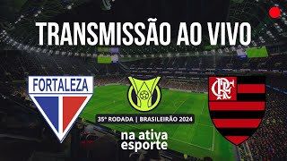 Fortaleza X Flamengo 26112024 35ª Rodada Brasileirão 2024 Ao vivo e com imagens [upl. by Wang]