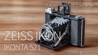 Zeiss Ikon Ikonta 521 TOWARY ŚWIATŁOCZUŁE 33 [upl. by Ailimac]