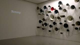 Kurt Schwitters Ursonate Soundinstallation von Pavel Büchler 2016 [upl. by Ymmik]