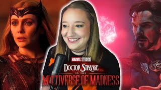 Doctor Strange in the Multiverse of Madness 2022 ✦ MCU First Time Watching Reaction [upl. by Vince]