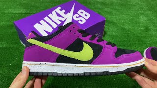 Nike Dunk SB low pro ACG terra RED PLUM Close look out the boxon feet lace swapcitron lace is 🔥 [upl. by Nim813]