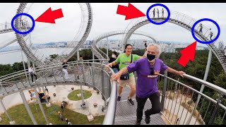 Walking on Roller Coaster Really [upl. by Aiet]