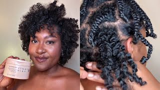 Fenty Hair Review  Homecurl curl defining cream [upl. by Rebmyt]