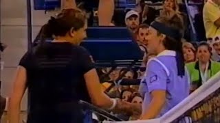 Martina Hingis vs Monica Seles 1998 US Open QF Highlights [upl. by Dearden]