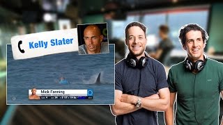 Kelly Slater Talks Mick Fanning Shark Attack [upl. by Vanthe]