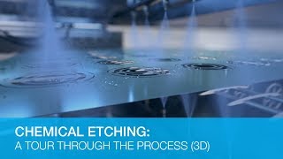 Chemical Etching A Tour Through The Process 3D Animation [upl. by Morril]