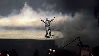 Kanye performs „Nias in Paris“ in Paris [upl. by Nyllewell]