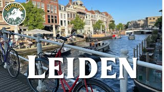 Leiden Netherlands  4K Walking Tour [upl. by Polik]