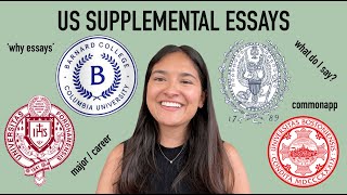 US Supplemental Essays Barnard Georgetown Fordham and BU [upl. by Aciram]