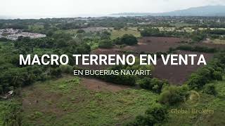 Terreno de 7 Hectáreas En Venta Ubicado en Flamingos Bucerias Vallarta Nayarit [upl. by Anaerda]