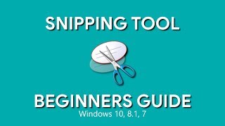 How to Use Snipping Tool Beginners Guide [upl. by Mano]