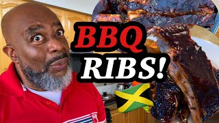 How to make FALL OFF THE BONE BBQ Ribs Oven Style  Deddys Kitchen [upl. by Blynn]