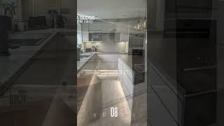 Innova Luca Gloss Kitchens  60 Second Showcase  Part 22 [upl. by Airitak]