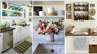 40 Cottage kitchen decoration ideas Country style kitchen decorating ideas  kitchen [upl. by Eceerehs794]