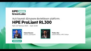 Açık kaynak dünyasını destekleyen platform HPE ProLiant RL300 [upl. by Tiena472]