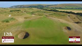 Saunton East Course Hole 12 [upl. by Kerril]