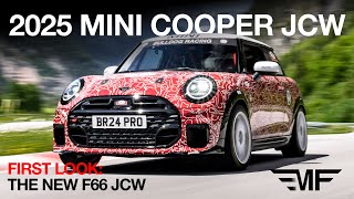 First Look 2025 F66 MINI Cooper JCW Prototype [upl. by Bahner]