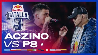 ACZINO vs P8  Octavos  Red Bull Batalla Internacional 2021 [upl. by Jackelyn547]