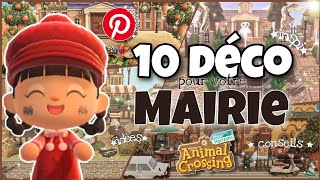 10 idées déco pour la mairie 🏫✨️ conseils inspi Animal crossing New horizons  Nayplus 🌞 [upl. by Elie]