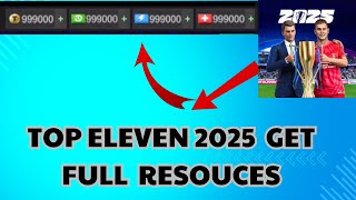 Top Eleven 2025 MOD UNLIMITED Tokens amp Money  LATEST Top Eleven MOD IOSANDROID [upl. by Nilra]