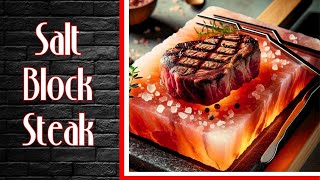 Salt Block Seared Wagyu Steak [upl. by Novoj]