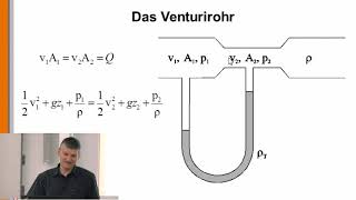 Hydraulik 19 Das Venturirohr [upl. by Euqinom]