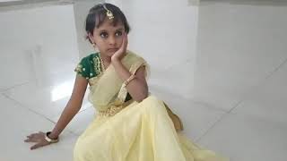 Kaatuka Kanule  Aakaasam Nee Haddu Ra  Full Song  Dance Performance  Nainika K [upl. by Enrico]