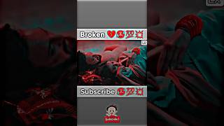 Broken love status ❤️🥵💯💥 trending love broken3 shortsfeed [upl. by Htedirem]