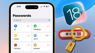 iOS 18 How To Find Passwords On iPhone  How to view saved passwords on iphone [upl. by Simah]