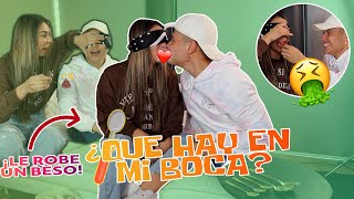 ¿NUESTRO PRIMER BESO 😳 QUE HAY EN MI BOCA ft Cecia Loaiza ❤️ [upl. by Siramed]