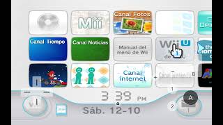 Wii Descargar Wii U Menu [upl. by Aneel]