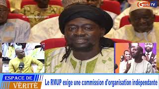 urgent Le RMUP exige une commission dorganisation indépendante [upl. by Assirroc312]