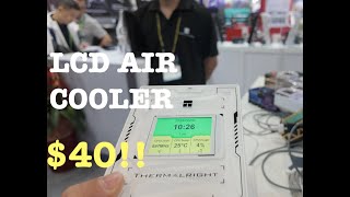 Thermalrights Got Game 40 tower cooler with 24quot LCD display SFX PSUs AND MORE GOODIES [upl. by Aretse]