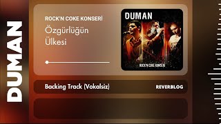 Duman  Özgürlüğün Ülkesi Rockn Coke  Backing Track Karaoke [upl. by Schoening]