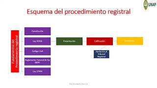 Procedimiento registral Una aproximación [upl. by Ellenaj]