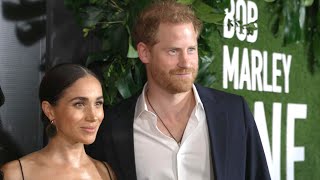 Why Prince Harry and Meghan Markle Made Unexpected Appearance at ‘Bob Marley One Love’ Premiere [upl. by Placia]