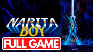 Narita Boy Full Game No Commentary [upl. by Noislla]