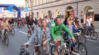 Münchner Radlnacht 2013  Start Teil 3  ab 2050 Uhr [upl. by Norris839]