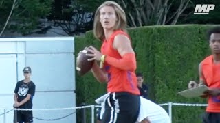 Trevor Lawrence dropping dimes at The Opening [upl. by Scales]