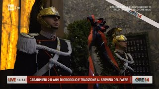 Carabinieri 210 anni di orgoglio e tradizione a servizio del Paese  Ore 14 del 05062024 [upl. by Reedy]