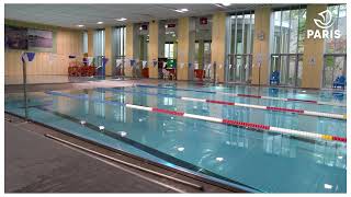 Piscine Alfred Nakache Paris 20 [upl. by Yelsiap]